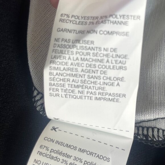 Ben Hogan Golf Polo Shirt Mens Small Black Blue New Moisture Wicking UPF15 - Picture 7 of 9